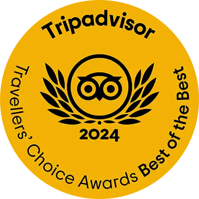 Tripadvisor - Travelleres Choice Award 2024